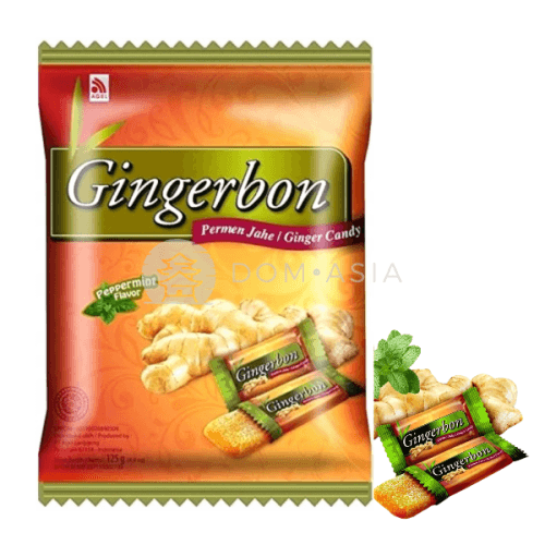 Cukierki Imbirowe z Mieta GINGERBON 125g