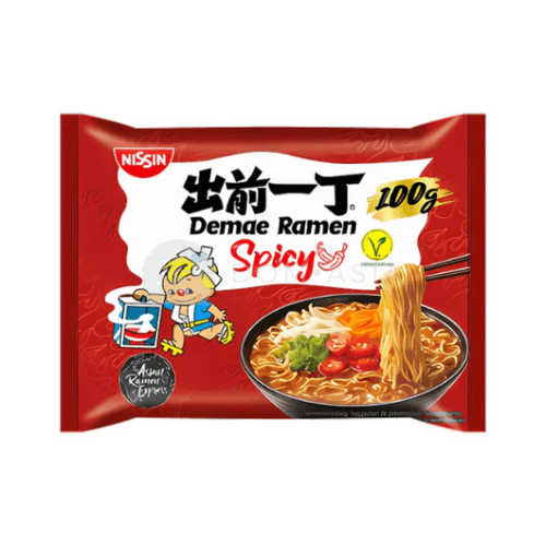 Zupa błyskawiczna ramen o smaku ostrym NISSIN 100g