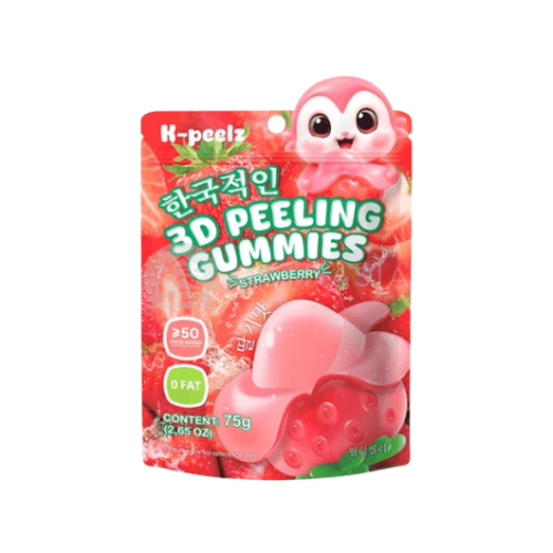 Żelki o smaku truskawkowym 3D K-PEELZ 75g