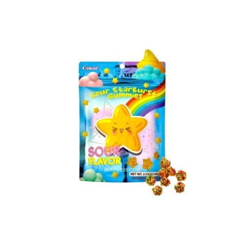 Żelki kwaśne Star Burst COKOC 100 g