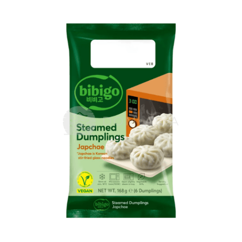 Pierożki Dumpling z makaronu Japchae BIBIGO 168g