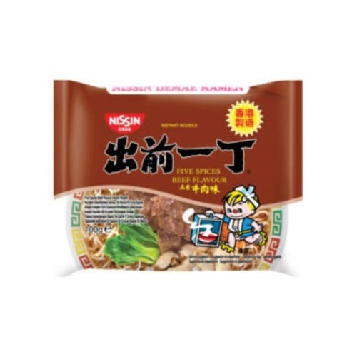 Zupa błyskawiczna ramen wołowina pięć przypraw NISSIN 100g