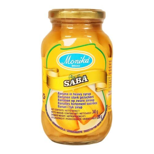 Saba (Słodki Banan) w Syropie Monika 340 G