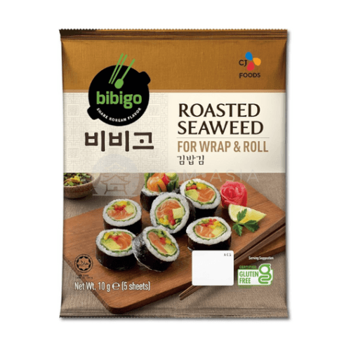 Wodorosty Nori BIBIGO 10g