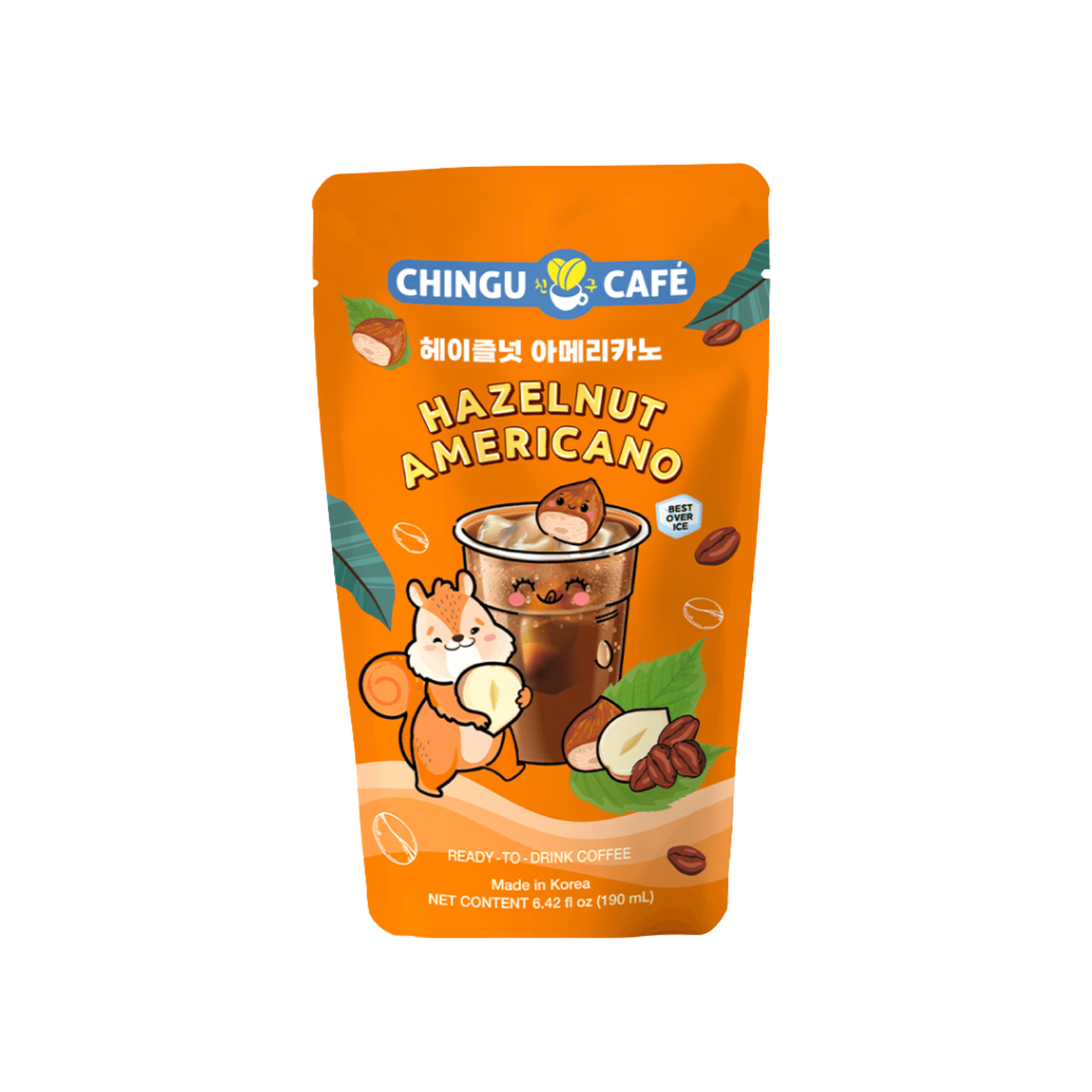 Americano o smaku orzecha laskowego CHINGU CAFÉ 190ml