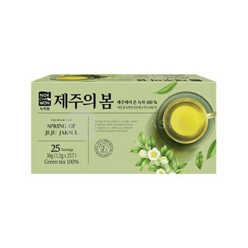 Zielona herbata "Spring of Jeju Jaksul" NOKCHAWON 30g