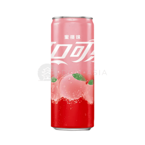 Napój gazowany Coca o smaku brzoskwiniowym COCA-COLA 330ml