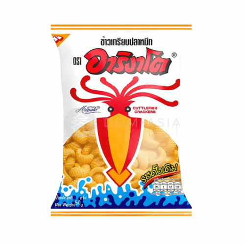 Chrupki z kalmarów o smaku oryginalnym ARIGATO 50g