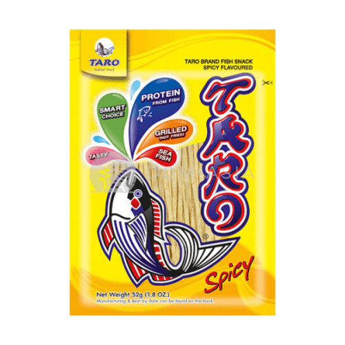 Rybna przekąska o smaku ostrej ryby TARO 52g