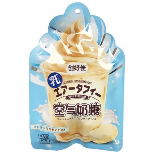 Mleczne piankowe cukierki o smaku originalnym HONGYUAN 60g