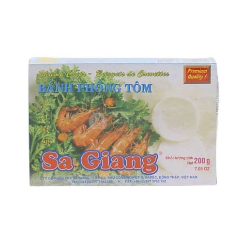 Prażynki krewetkowe SA GIANG 200g