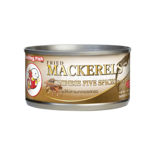 Smażona makrela w pięciu przyprawach chińskich SMILING FISH 160g