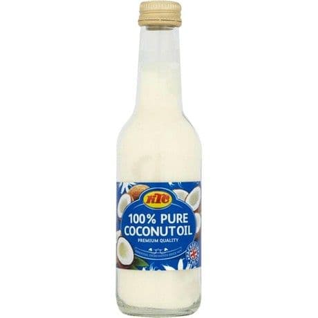 Olej Kokosowy w Szklanej Butelce KTC 250ml