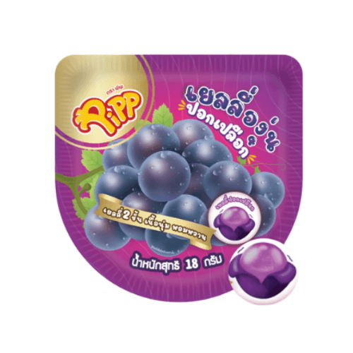 Żelki o smaku winogronowym PIPP 18g