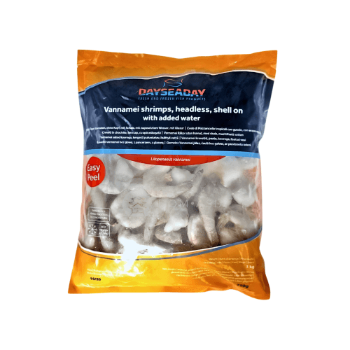 Krewetki 16-20 z skorupką bez głowy 750g