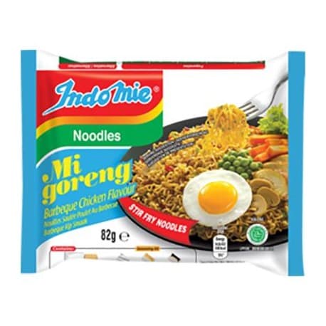 Makaron smażony o smaku kurczaka Bbq INDOMIE 82g