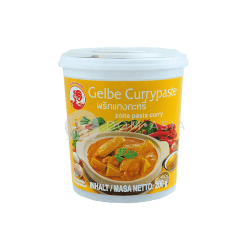 Pasta curry żółta COCK BRAND 200g