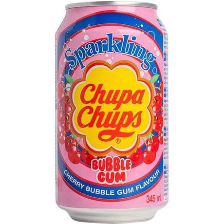 CHUPA CHUPS Chupa Chups Musujący krem truskawkow 345ml
