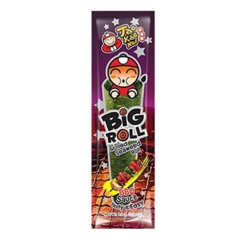 Grillowane rolki wodorostów o smaku Bbq TAOKAENOI 3g x 6szt/ op