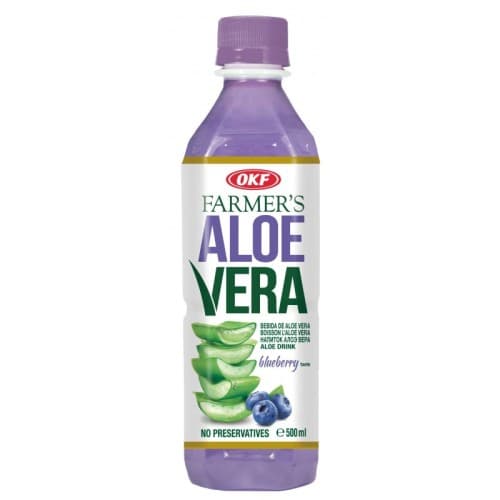 Napój aloesowy jagodowy OKF 500 ml