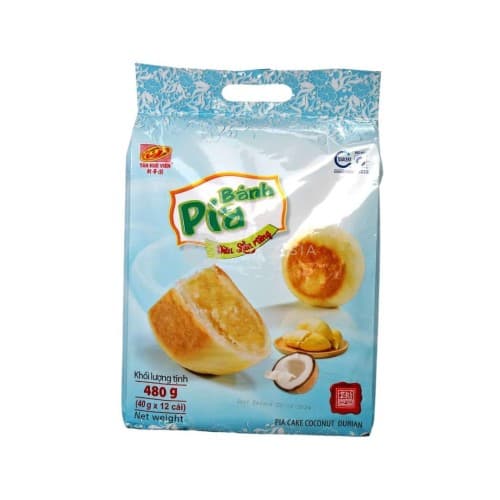 Ciasteczka Pia o smaku kokosowo durianowym 480g