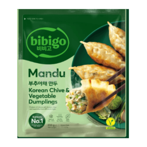 Pierożki Mandu ze szczypiorkiem i warzywami BIBIGO 350g