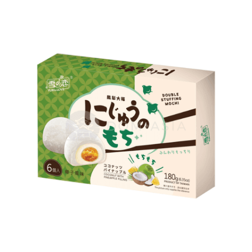 Mochi o smaku ananasowym i kokosowym YUKI & LOVE 180g