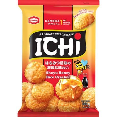 Krakersy Ryżowe Miodewe -100g