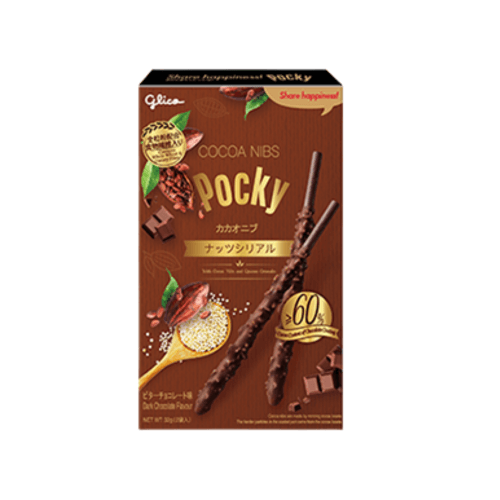 Pocky z kawałkami kakao GLICO 32g