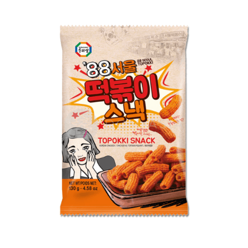 Przekąska Tteokbokki o smaku słodko-pikantnym SURASANG 130g