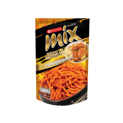 Chipsy o smaku curry z kraba VFOODS 50g