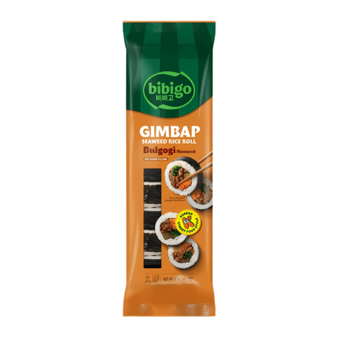 Seaweed Rice Roll Bulgogi BIBIGO 230g