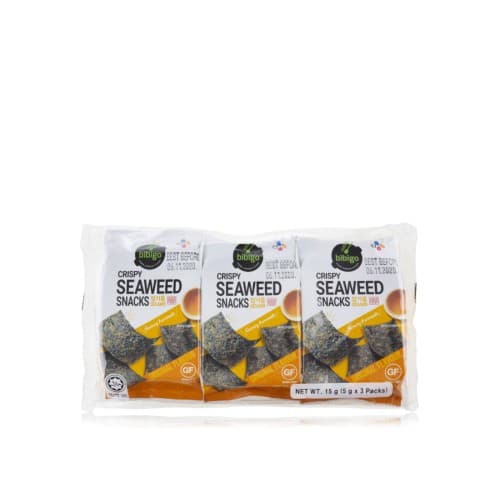 Wodorosty o smaku sezamu BIBIGO 15g