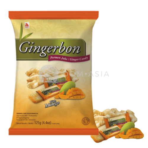 Cukierki imbirowe o smaku mango GINGERBON 125g