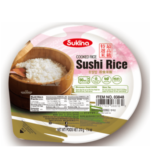 Gotowy ryż do sushi SUKINA 210g |