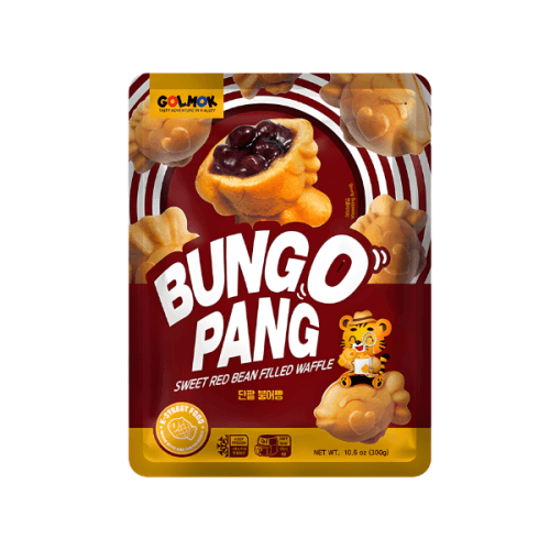 Ciastko w kształcie ryby z nadzieniem z czerwonej fasoli "Bungo Pang" GOLMOK 300g