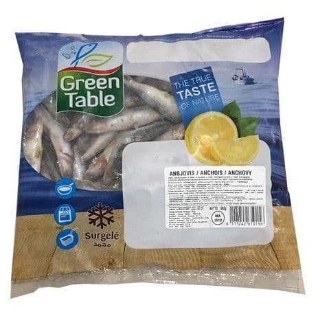 Anchois IQF GREEN TABLE 1kg