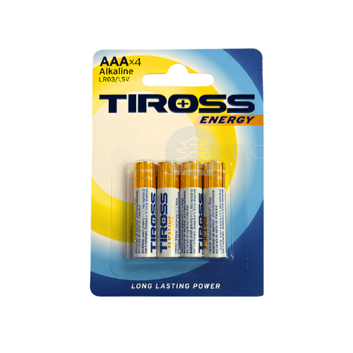 Baterie alkaliczne AAA TIROSS