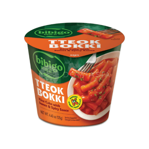 Kluski ryżowe Topokki z sosem słodko - pikantnym BIBIGO 125g