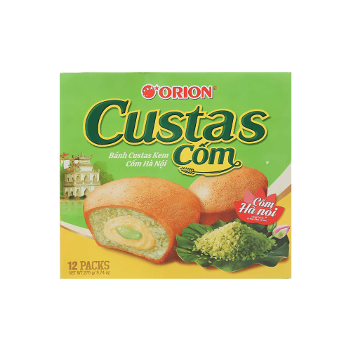Ciastka Custas o smaku młogego ryżu ORION 282g