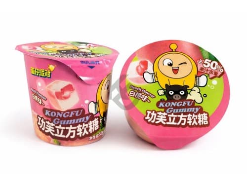 Żelki nadziewane o smaku brzoskwiniowym Egg Party Haoliyuan 52 g