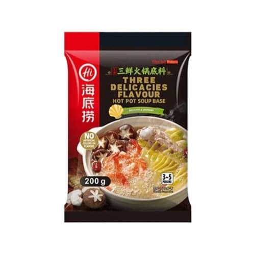 Baza do zupy hot pot o smaku trzech przysmaków HAIDILAO 200 g