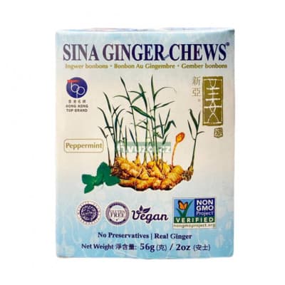 Cukierki o smaku Imbirowo-miętowym SINA 56g