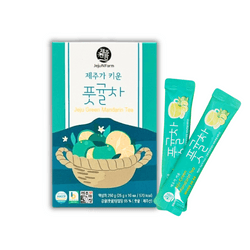 Płynny napar herbaciany Jeju Zielona Mandarynka w saszetkach JEJUNFARM 250g