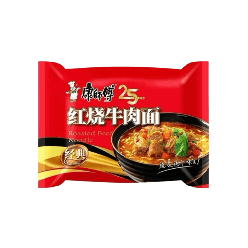 Makaron instant o smaku duszonej wołowiny KANG SHI FU 106g