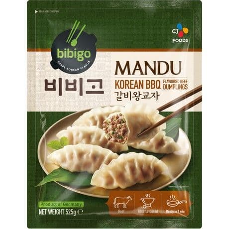 Pierożki Mandu z wołowiną i warzywami BIBIGO 525g
