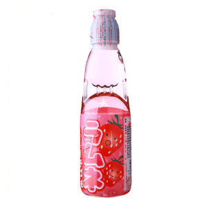 Napój Ramune - truskawka HATA 200ml