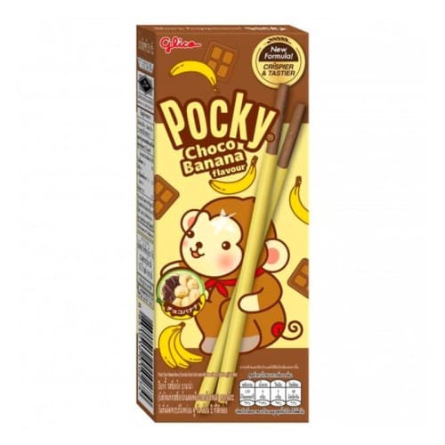 Pocky o smaku bananowym GLICO 25g