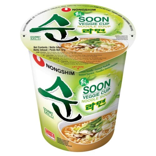 Zupka makaron ramen SOON VEGGIE kubek 67g