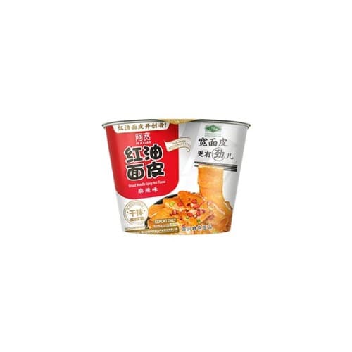 Szerokie makaronowe kluski w ostrym sosie Baijia 110 g